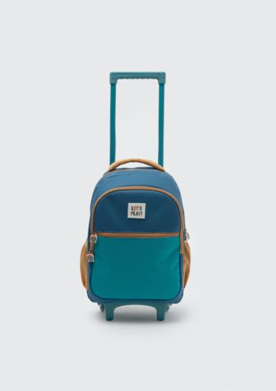 Mochila com rodinhas. 