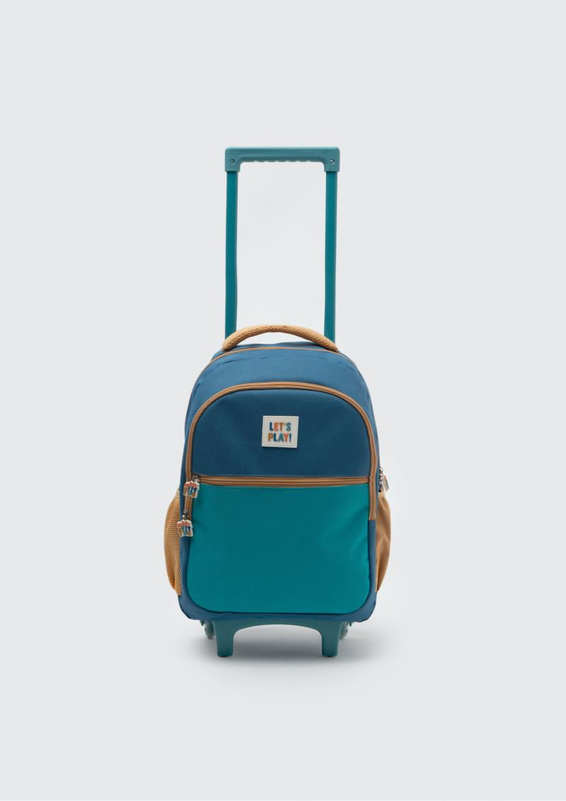 Mochila com rodinhas. 