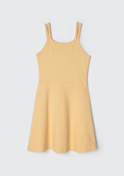 Vestido SM. Ribana. Algodão + Elastano. 006 - 014.