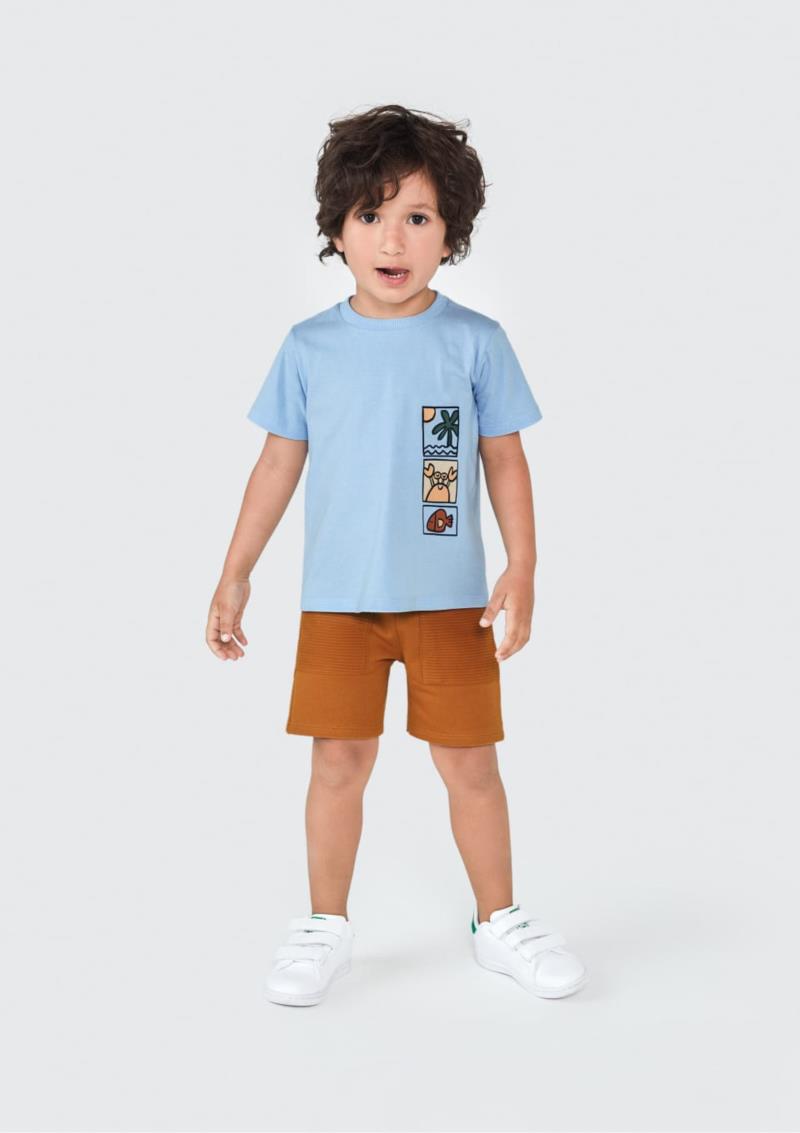 Conjunto MM. Malha. Algodão. 001 - 004.