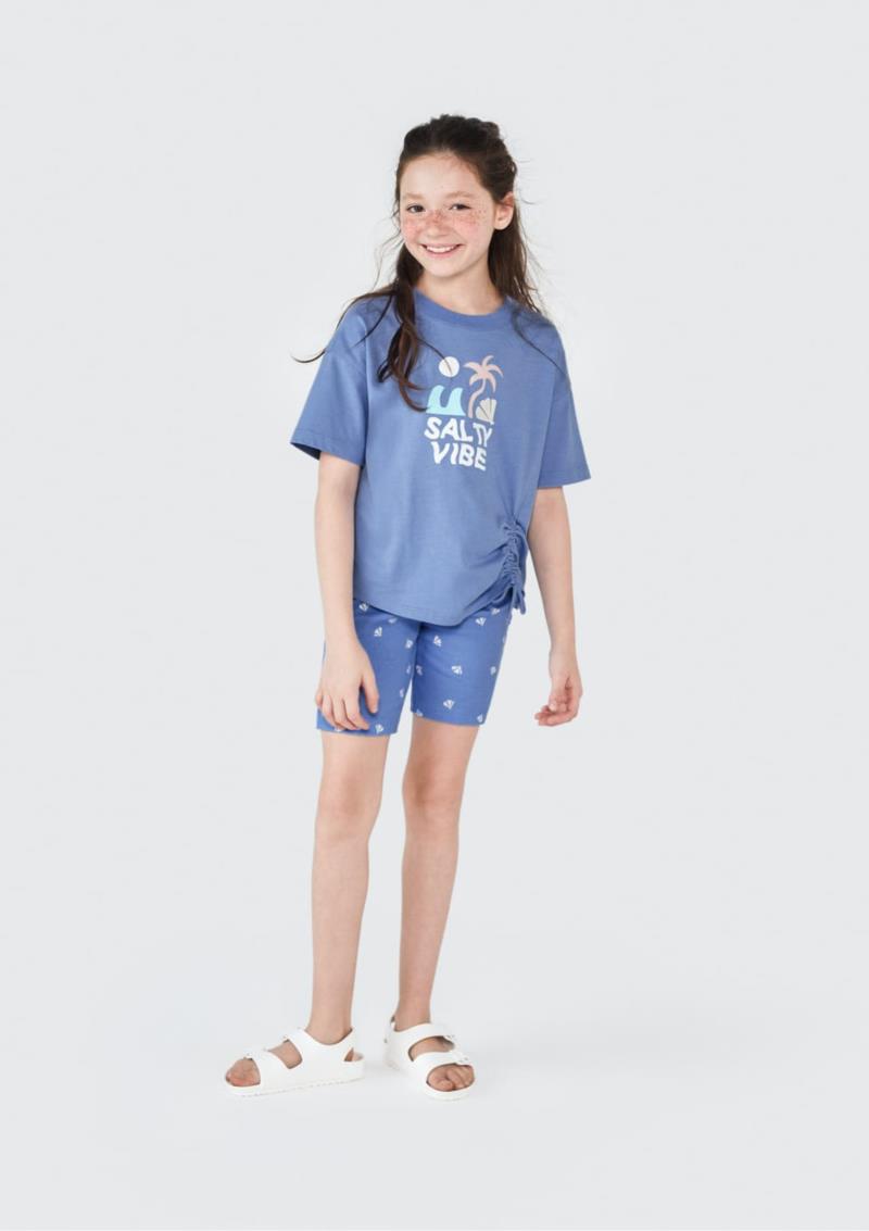 Conjunto MM. Malha. 1B: Blusa Algodão. Shorts: Algodão + Elastano. 1A: Blusa: Algodão + Poliéster. Shorts: Algodão + Elastano. 006 - 014.